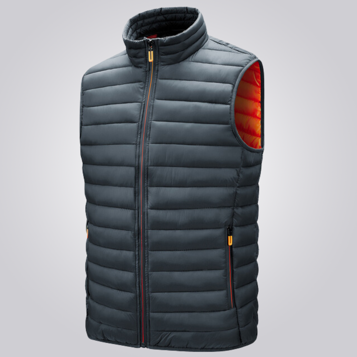 Men's Quilted Zip Puffer Gilet | Relvorn