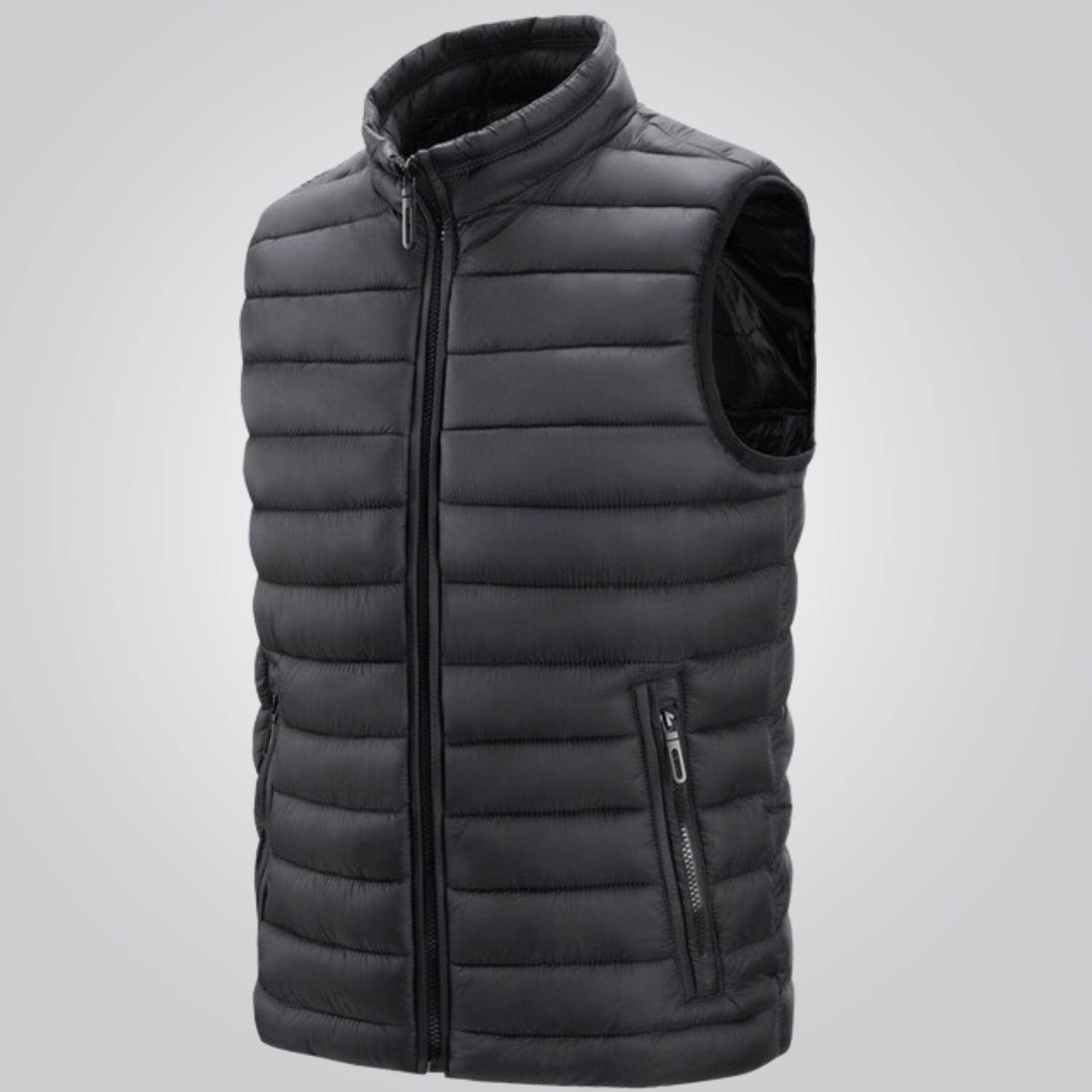 Men's Quilted Zip Puffer Gilet | Relvorn