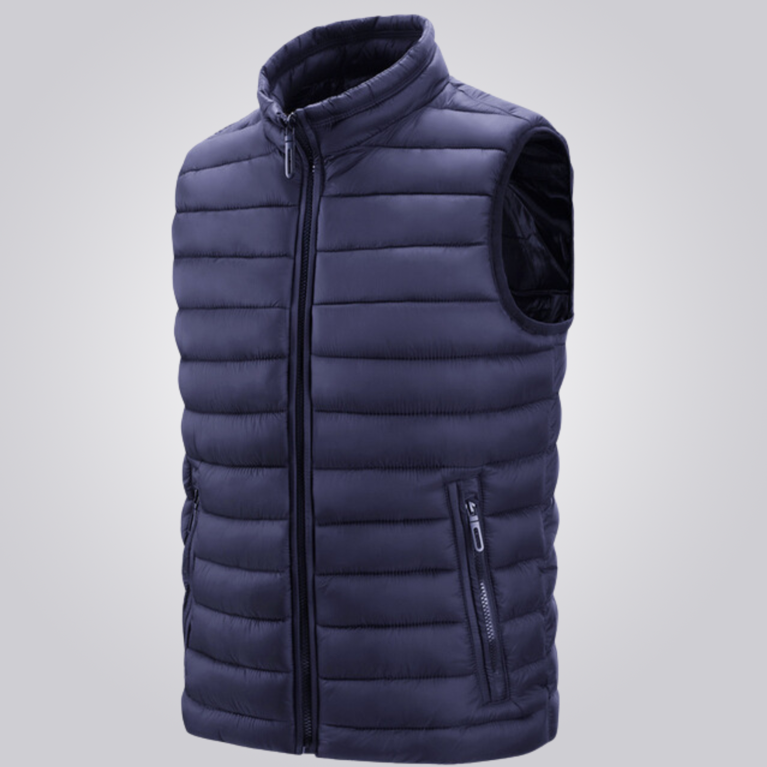 Men's Quilted Zip Puffer Gilet | Relvorn