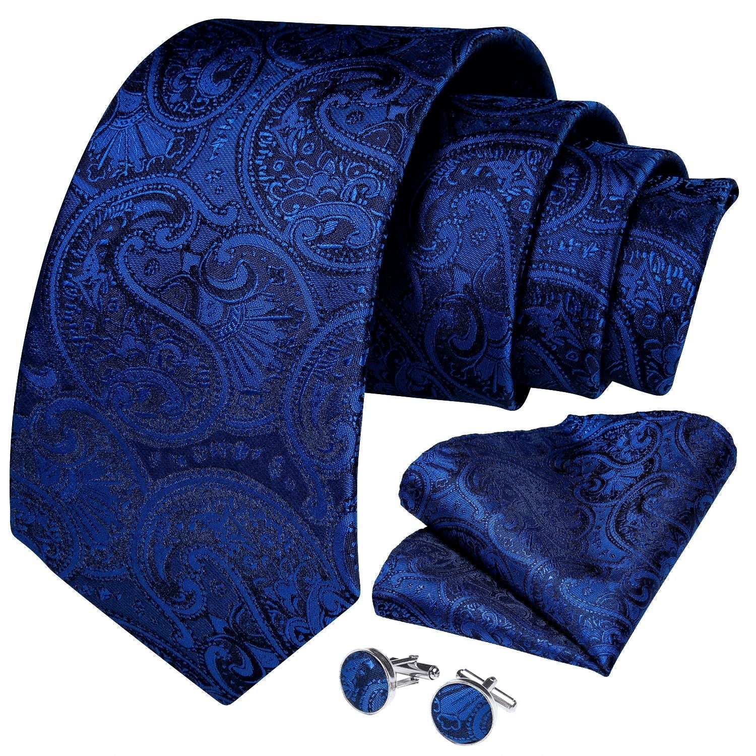 Men's Patterned Silk 1200 Thread Count Tie | Relvorn