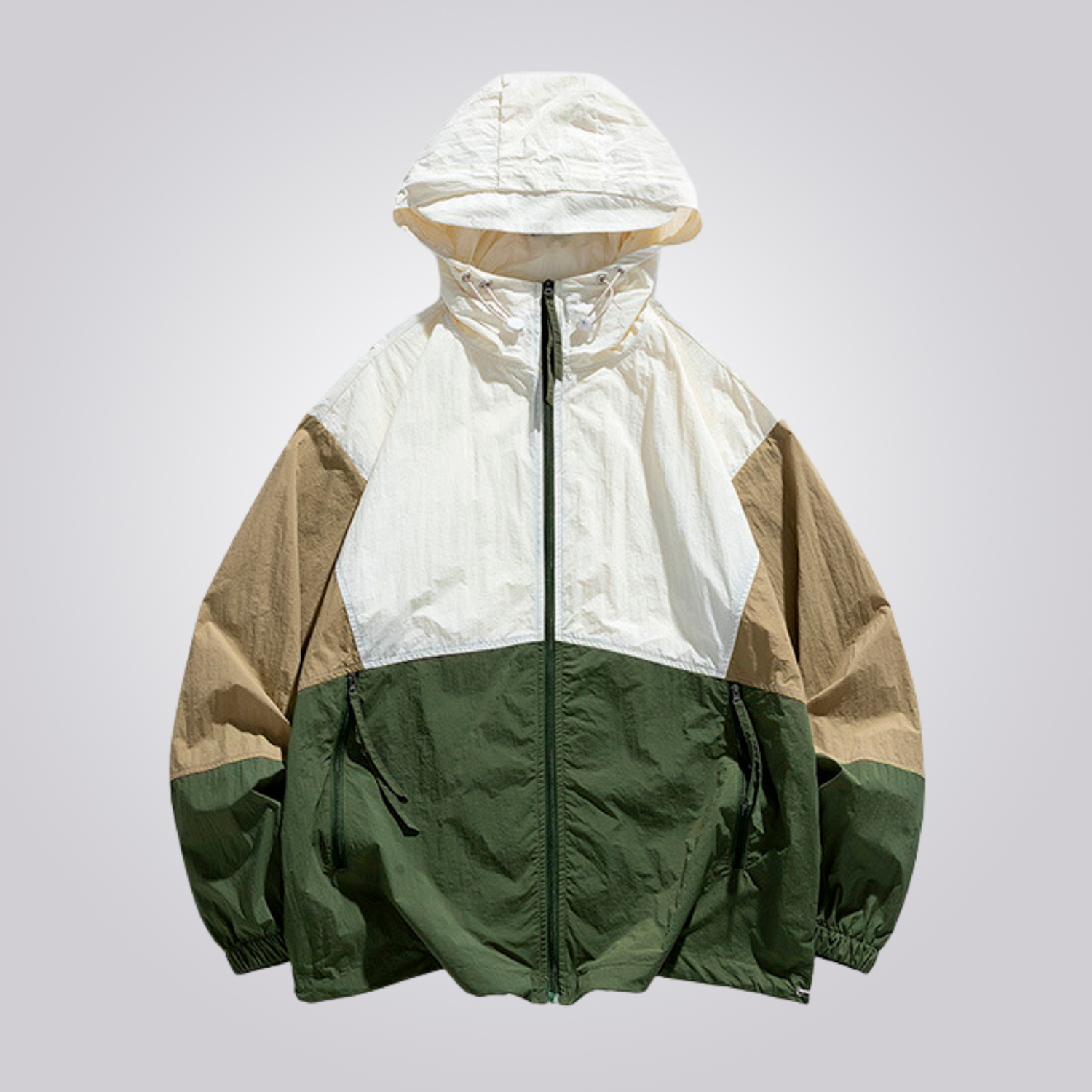 Men's Hooded Windbreaker Jacket | Relvorn