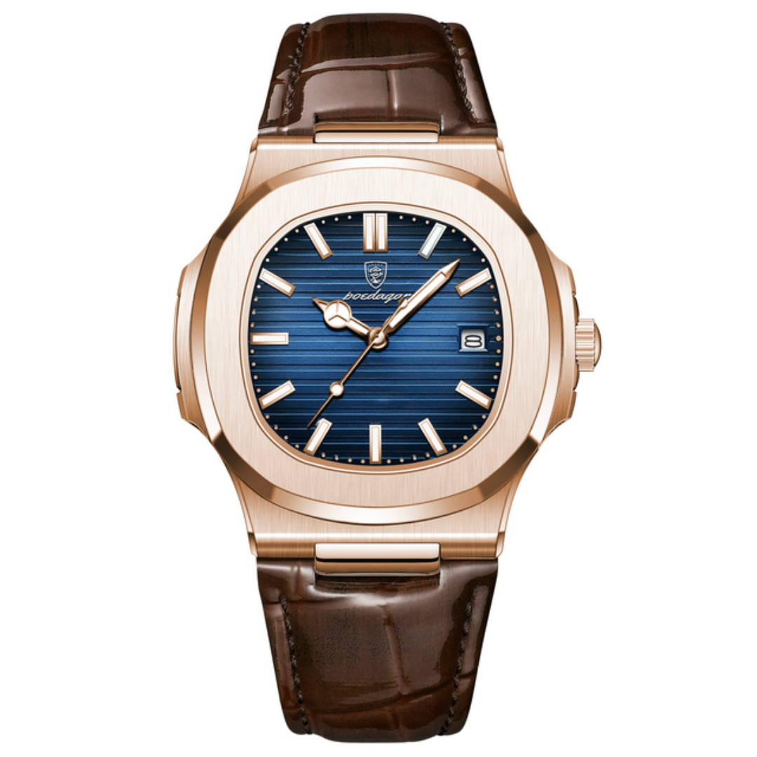 Men's Gold Noir Watch | Relvorn