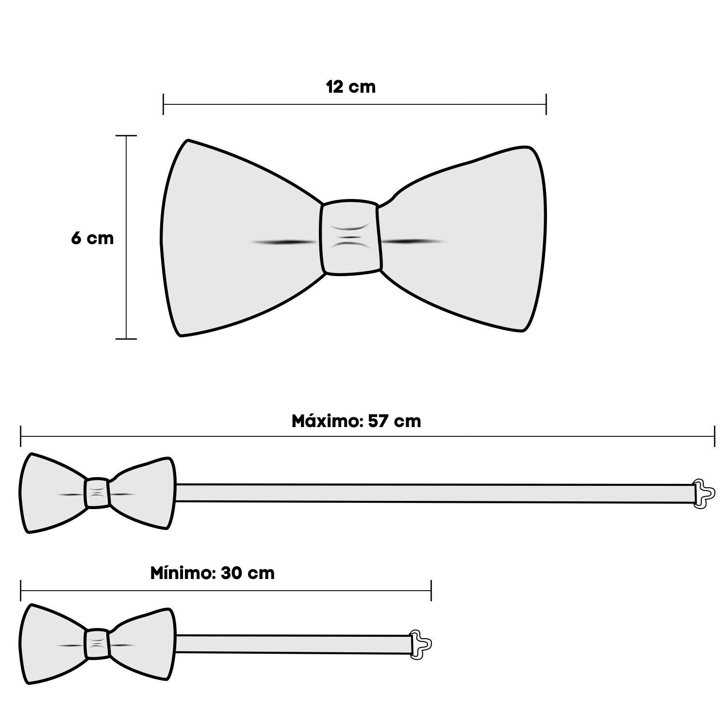 Men's Patterned Silk Bow Tie | Relvorn