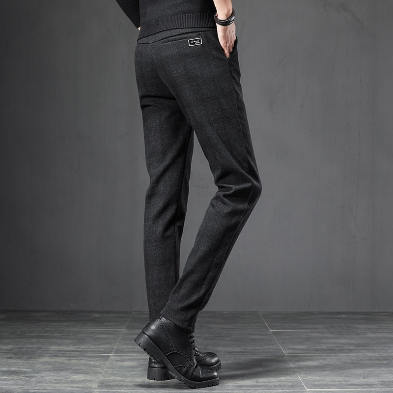 Men's Checked Tailored Trousers | Relvorn