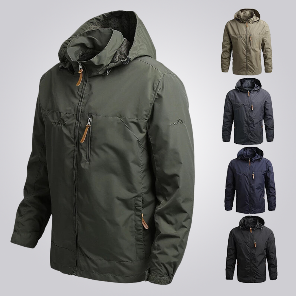 Men's Waterproof Windbreaker Jacket | Relvorn