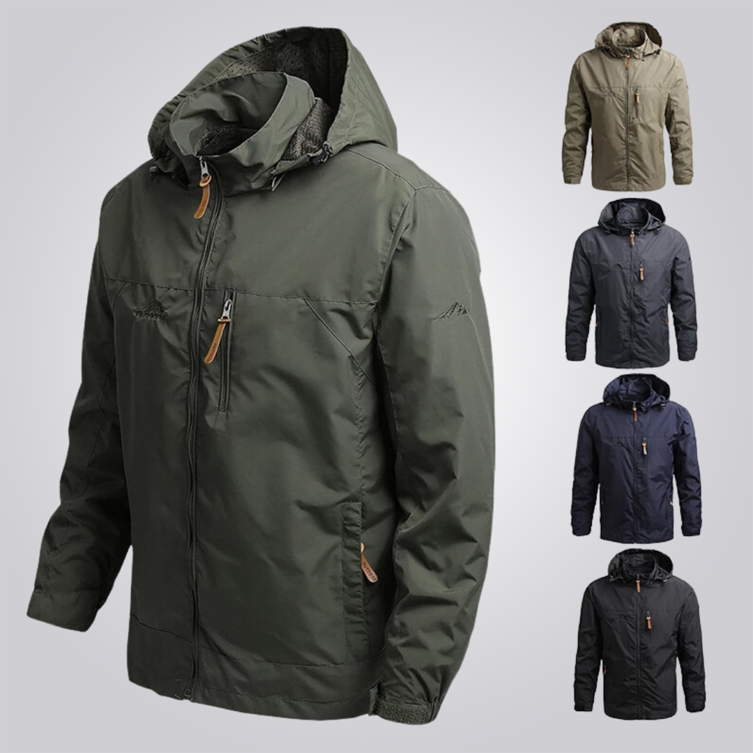 Men's Waterproof Windbreaker Jacket | Relvorn