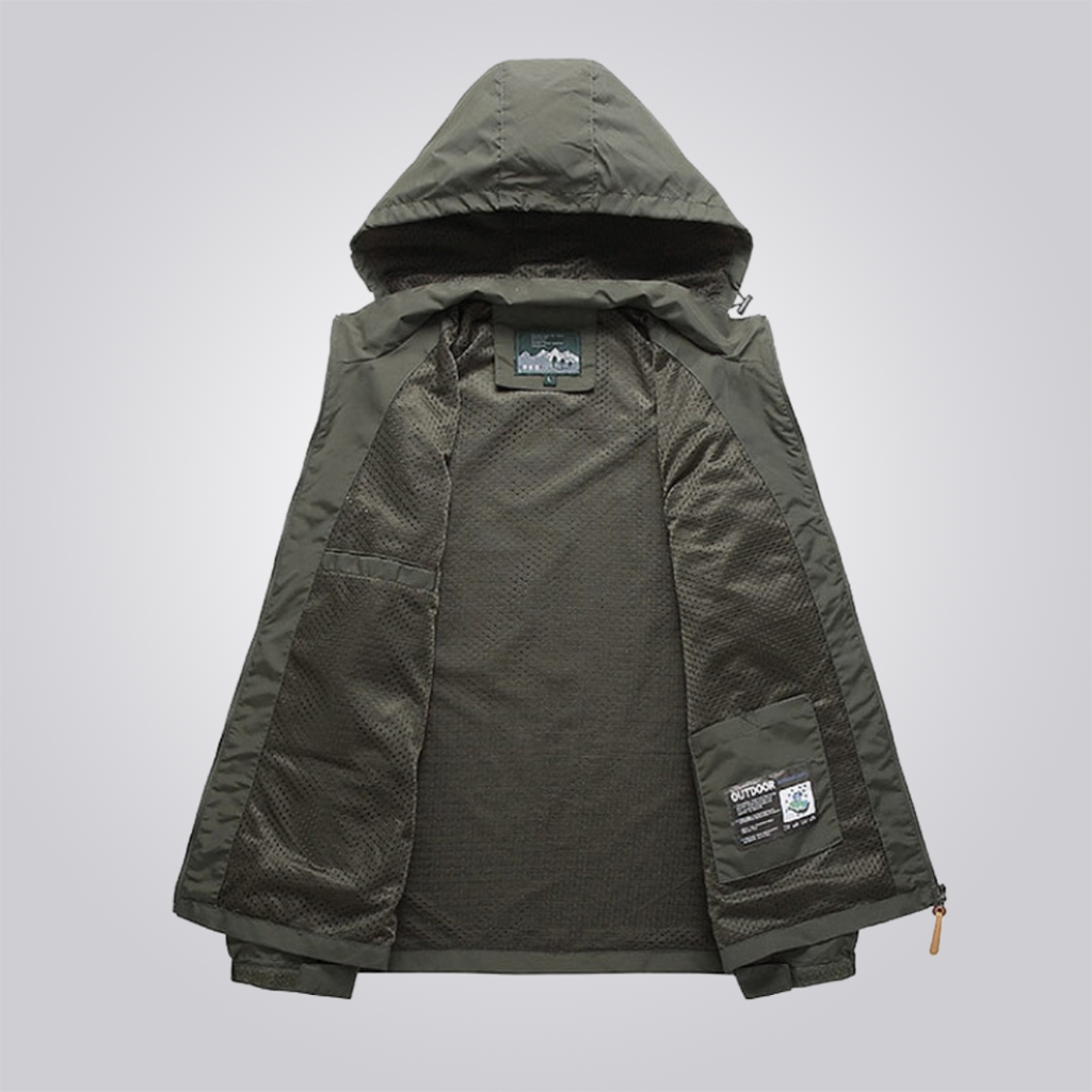 Men's Waterproof Windbreaker Jacket | Relvorn