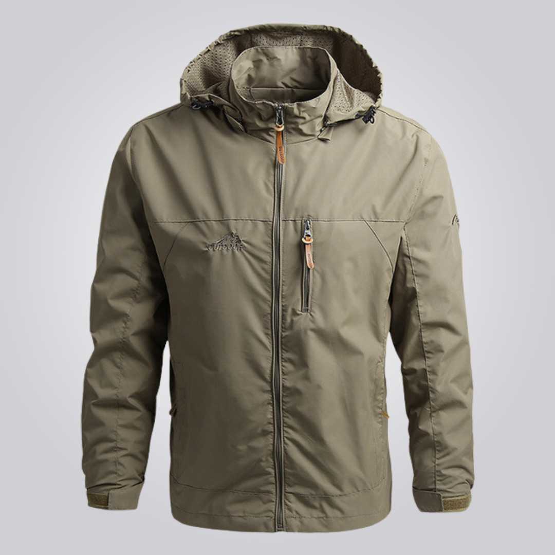 Men's Waterproof Windbreaker Jacket | Relvorn
