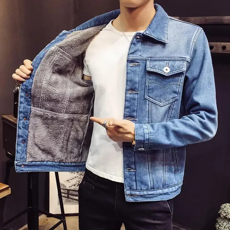 Men's Theron Denim Jacket | Relvorn