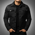 Men's Slim Fit Chest Pockets Denim Jacket | Relvorn