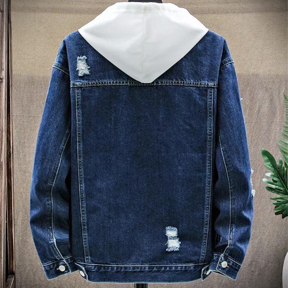 Men's Streetwear Denim Jacket | Relvorn