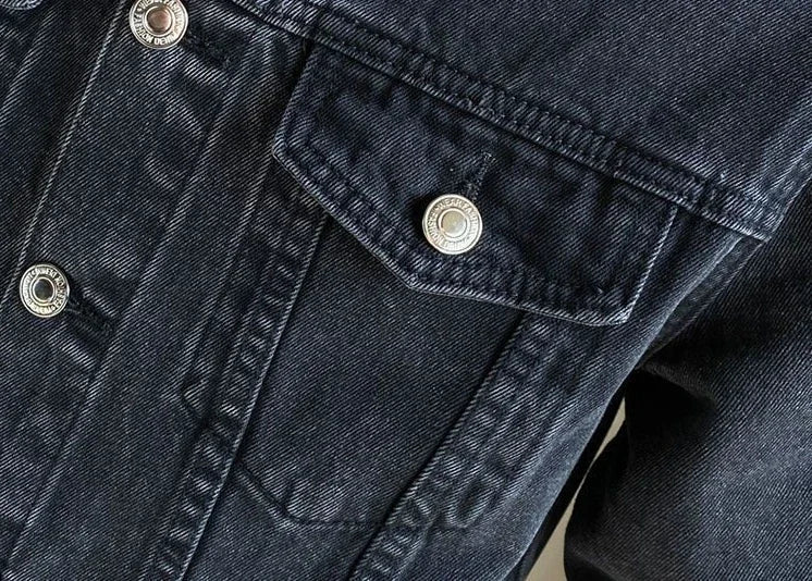 Men's Buttons Molvec Denim Jacket | Relvorn