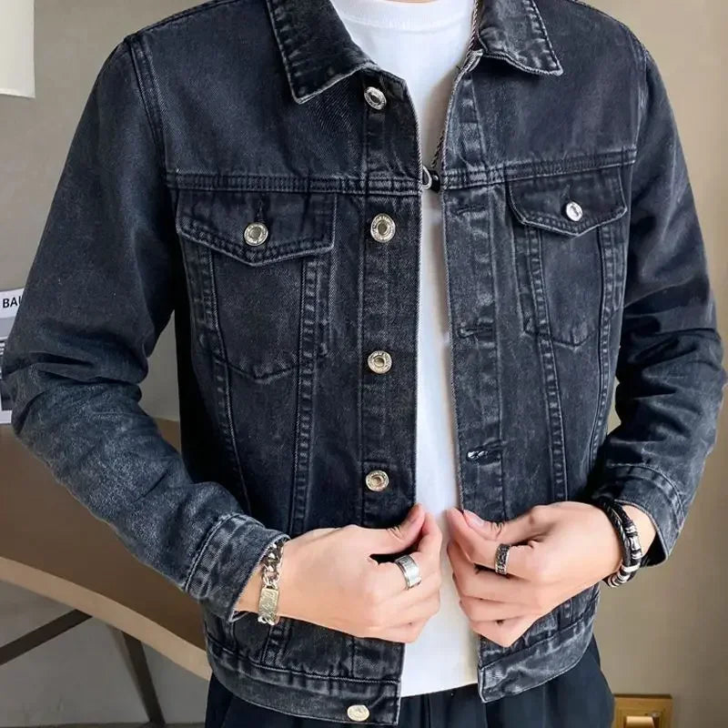 Men's Buttons Molvec Denim Jacket | Relvorn