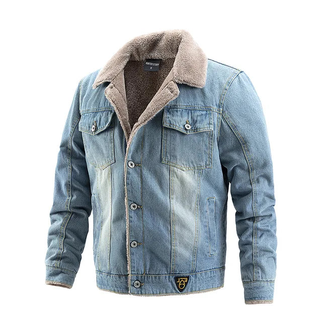 Men's Lined Savoy Denim Jacket | Relvorn