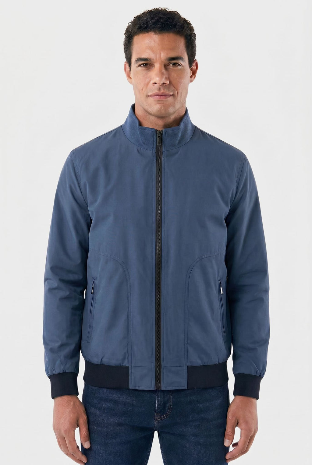 Men's Classic Checked Lining Bomber Jacket | Relvorn