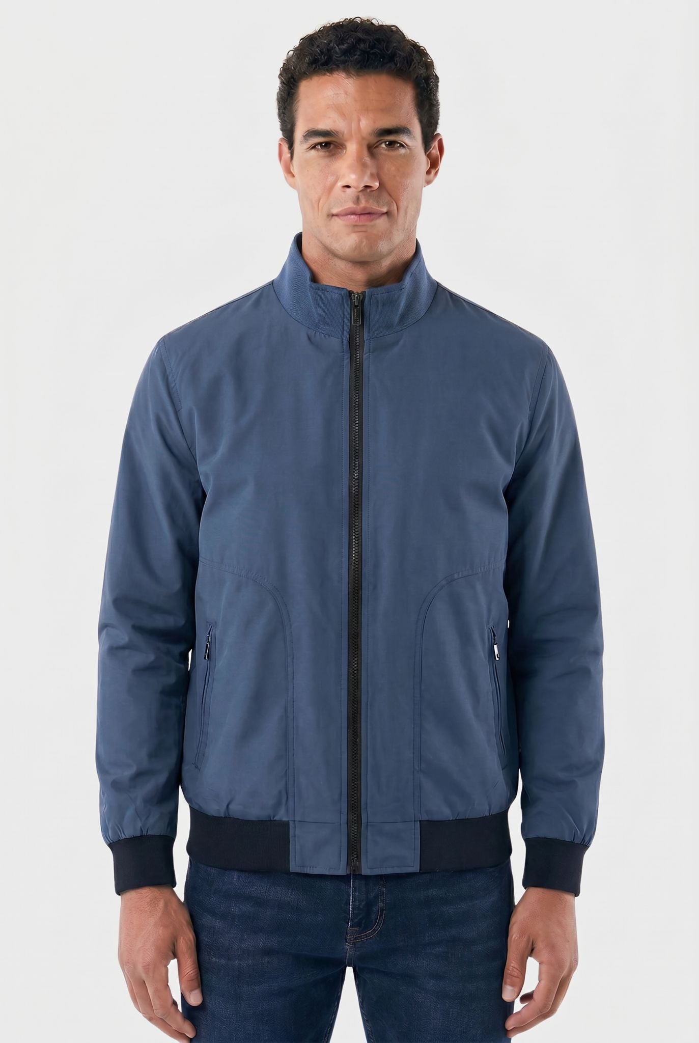 Men's Classic Checked Lining Bomber Jacket | Relvorn