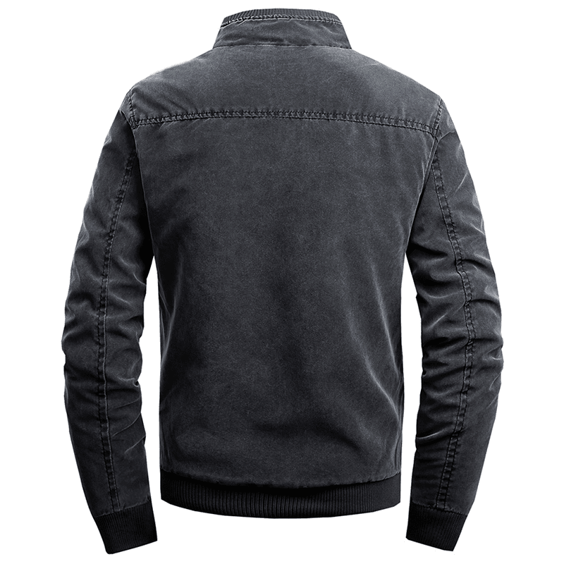 Men's Timeless Bomber Jacket with Structured Collar | Relvorn