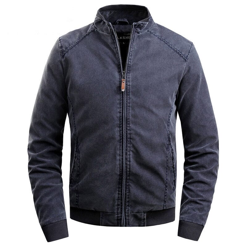 Men's Timeless Bomber Jacket with Structured Collar | Relvorn