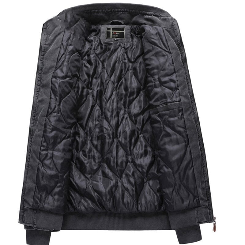 Men's Timeless Bomber Jacket with Structured Collar | Relvorn