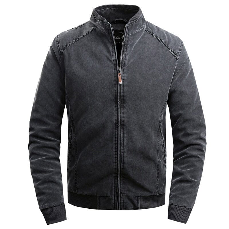 Men's Timeless Bomber Jacket with Structured Collar | Relvorn