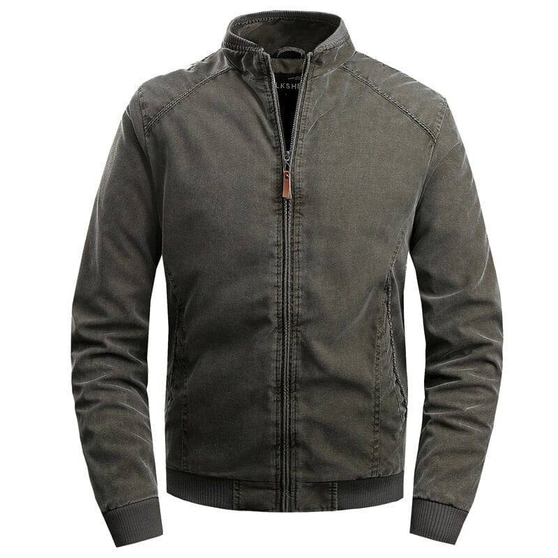 Men's Timeless Bomber Jacket with Structured Collar | Relvorn