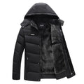 Men's Wool Lining and Removable Hood Puffer Jacket | Relvorn