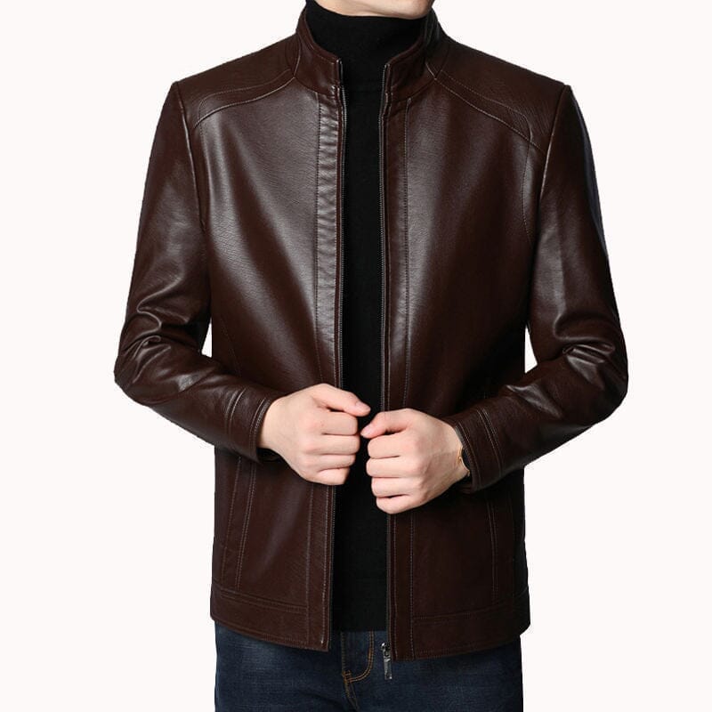 Men's Leather Jacket Keanu | Relvorn