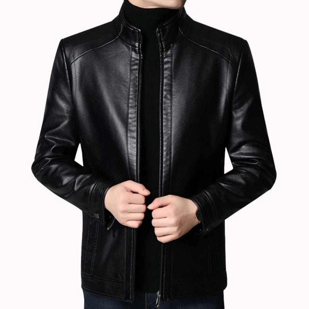Men's Leather Jacket Keanu | Relvorn