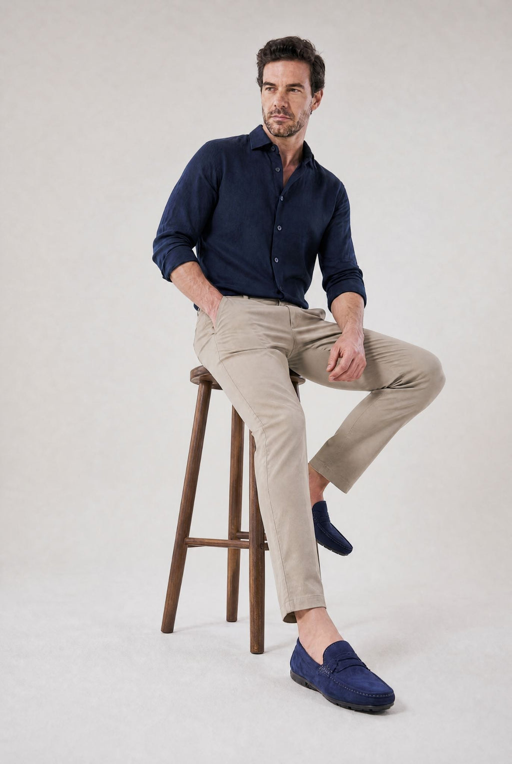 Men's Suede Oslo Loafers | Relvorn