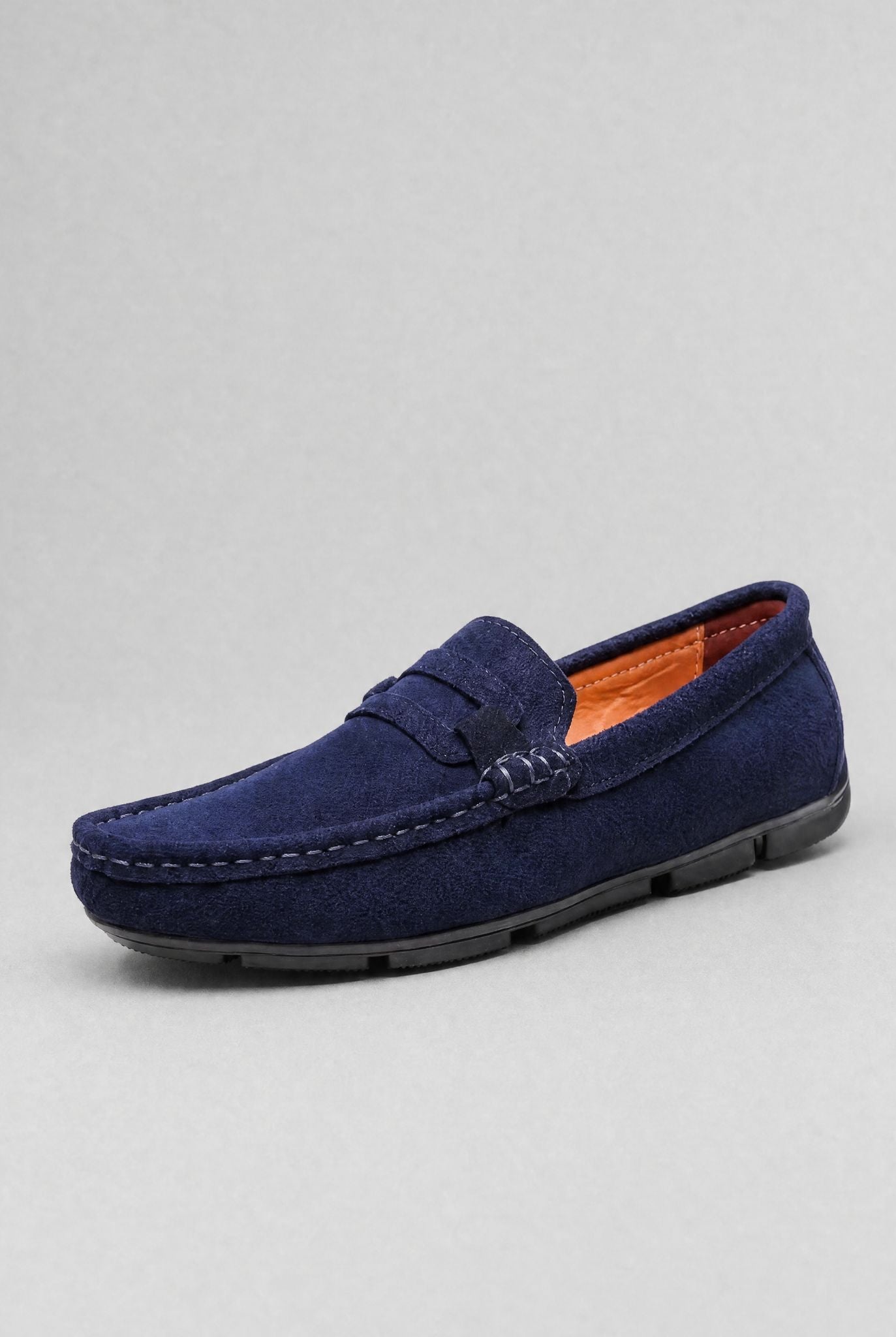 Men's Suede Oslo Loafers | Relvorn