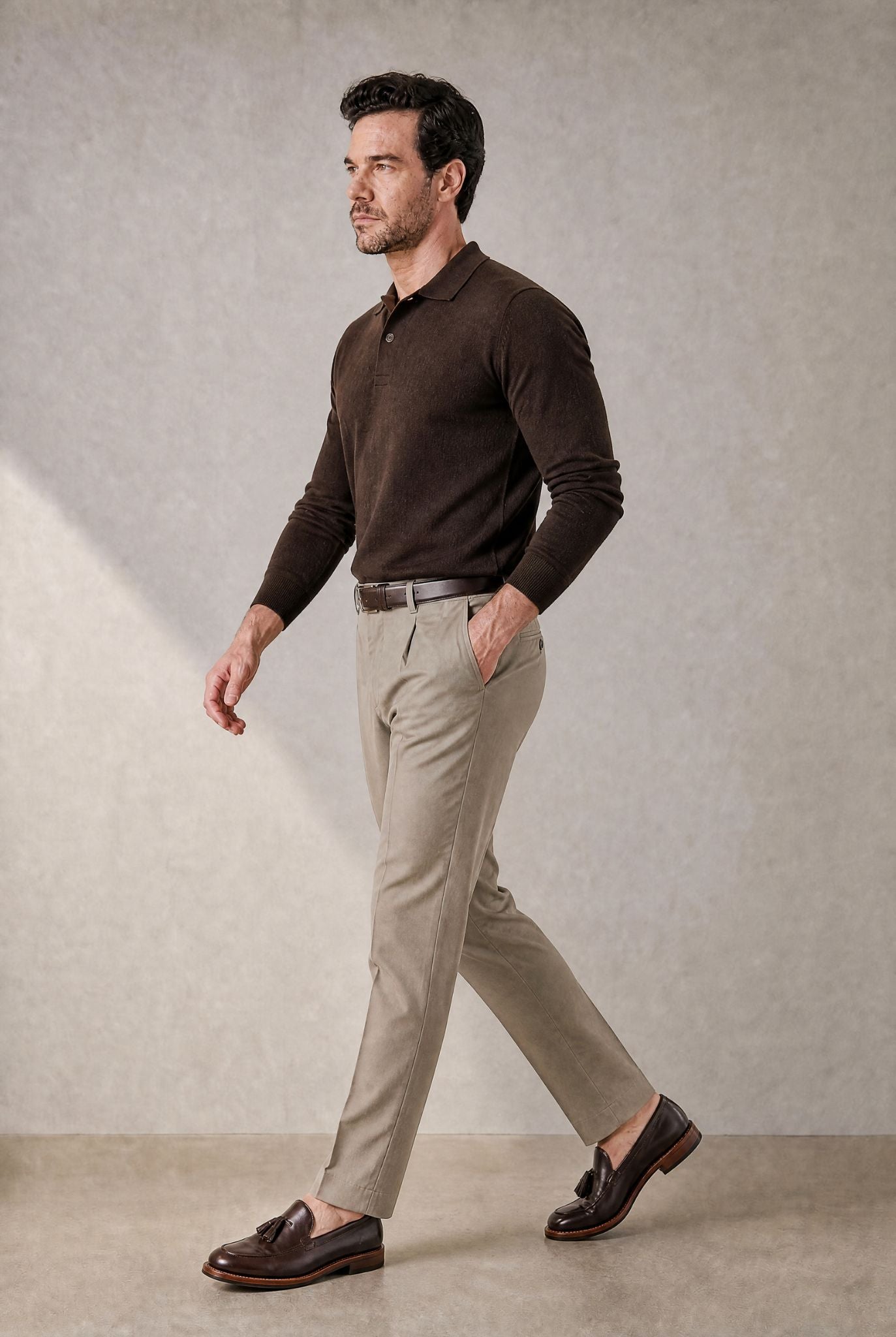 Men's Leather Palermo Loafers | Relvorn