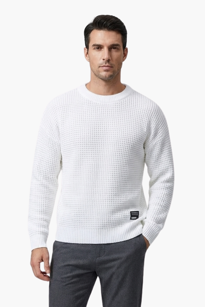 Men's Pullover Knit Hoodie | Relvorn