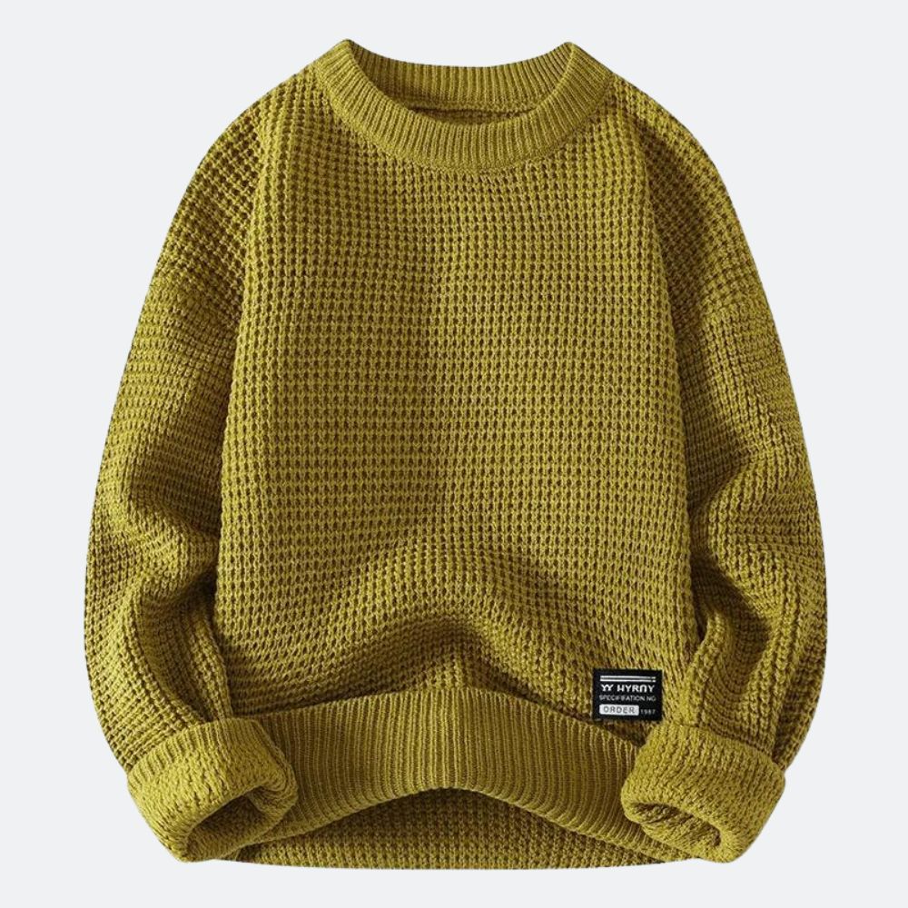 Men's Pullover Knit Hoodie | Relvorn