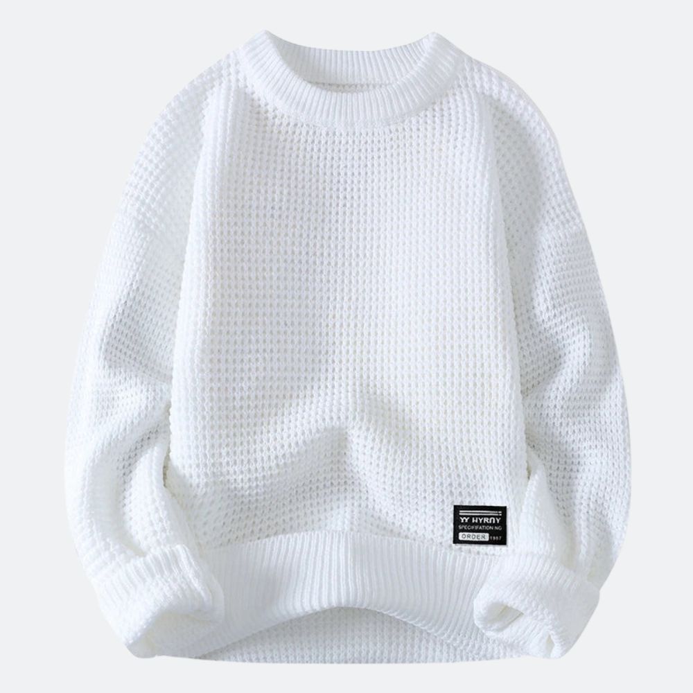 Men's Pullover Knit Hoodie | Relvorn