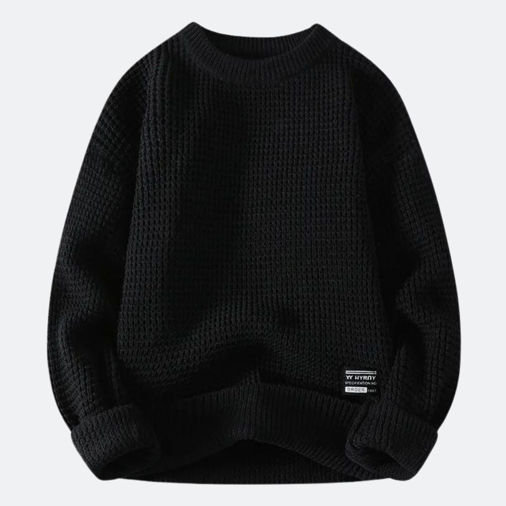 Men's Pullover Knit Hoodie | Relvorn