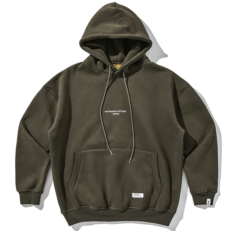 Men's Oversized Hooded and Kangaroo Pocket Hoodie | Relvorn