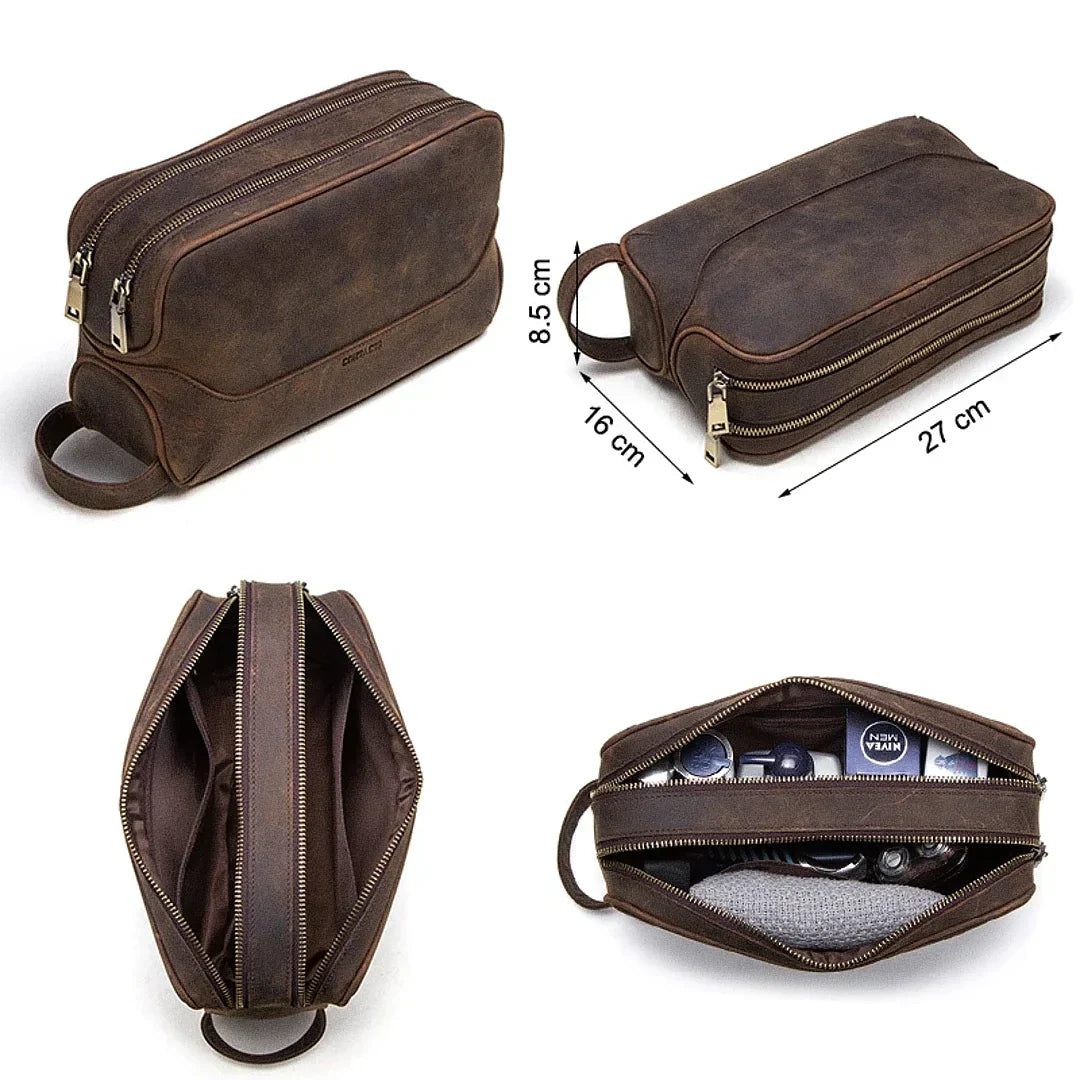 Trousse de toilette Denvor pour homme | Relvorn