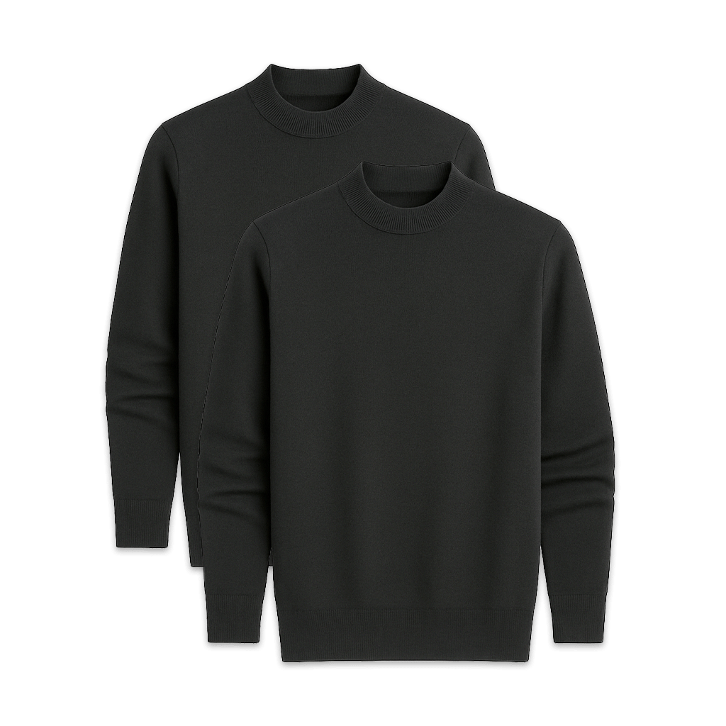Set of 2 Men's Basic Sweaters | Relvorn