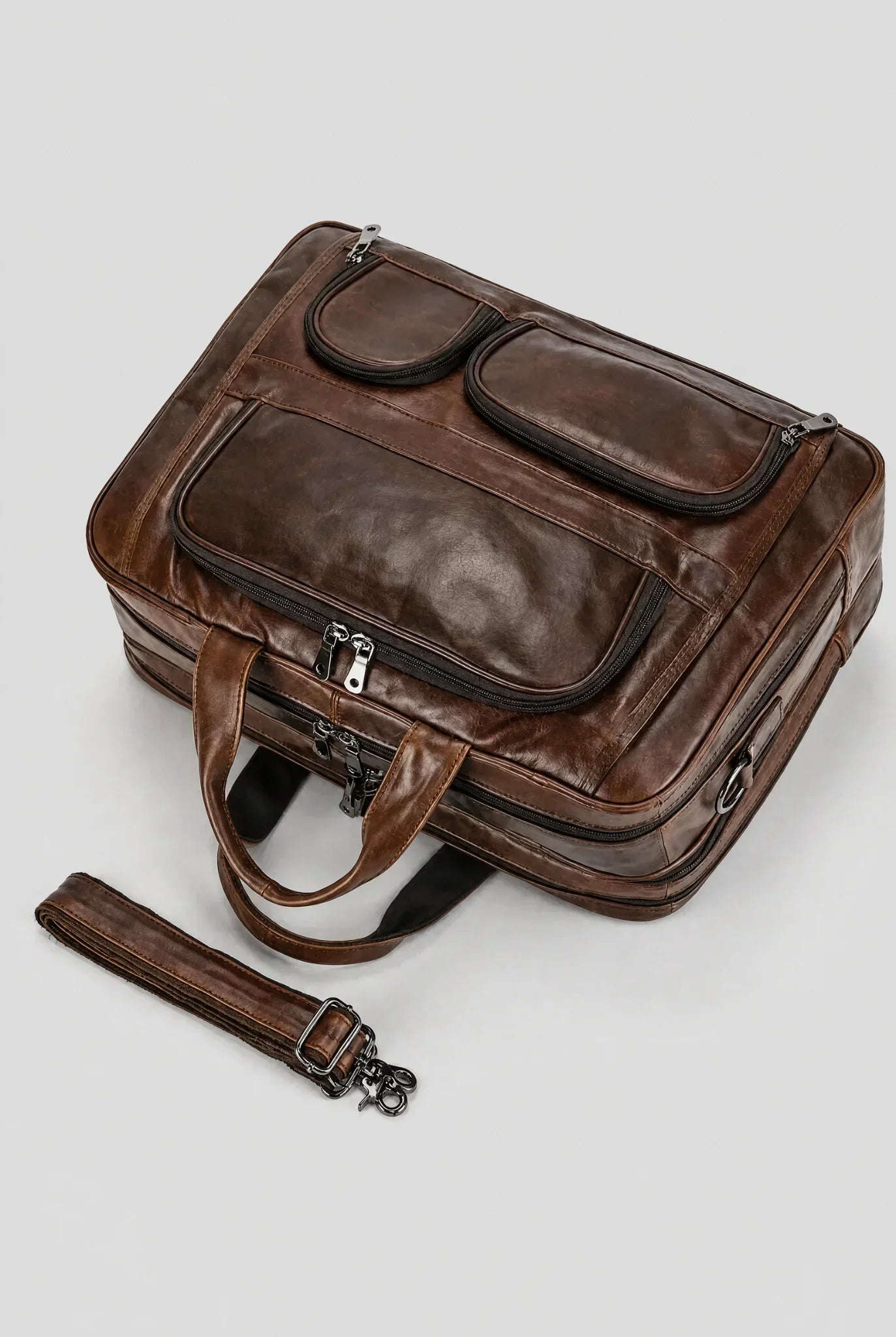 Structured Executive Edge Briefcase | Relvorn