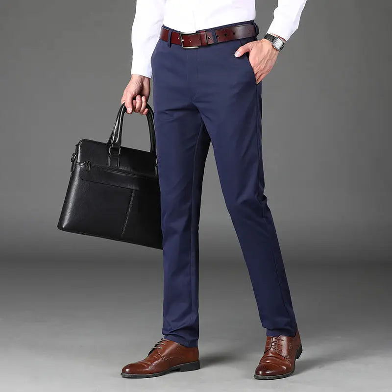 Men's Clean-cut Tailored Trousers | Relvorn