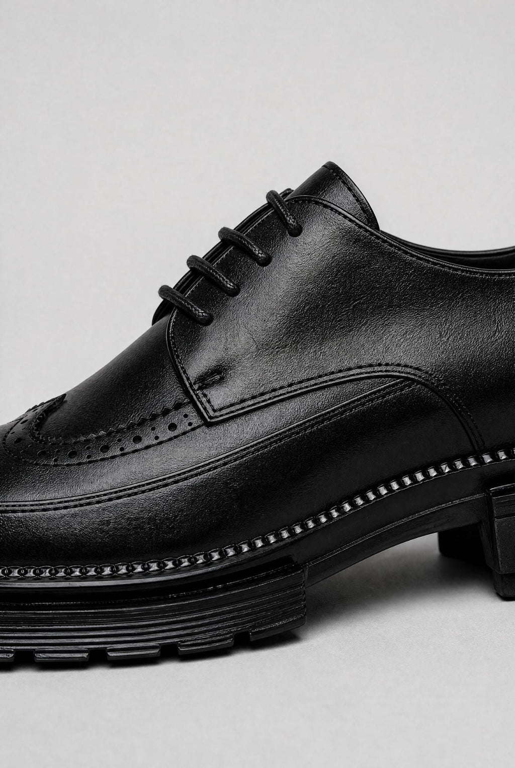 Men's Sevilha Leather Texturizado Derby Shoes | Relvorn