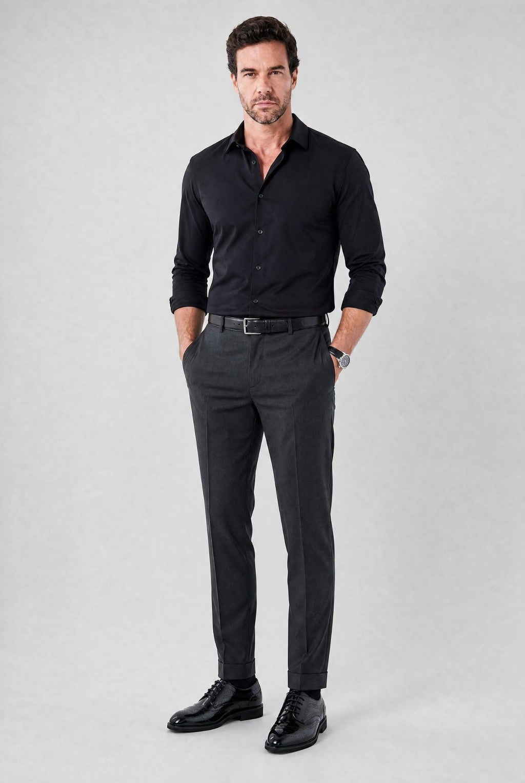 Men's Leather Joseph Derby Shoes | Relvorn