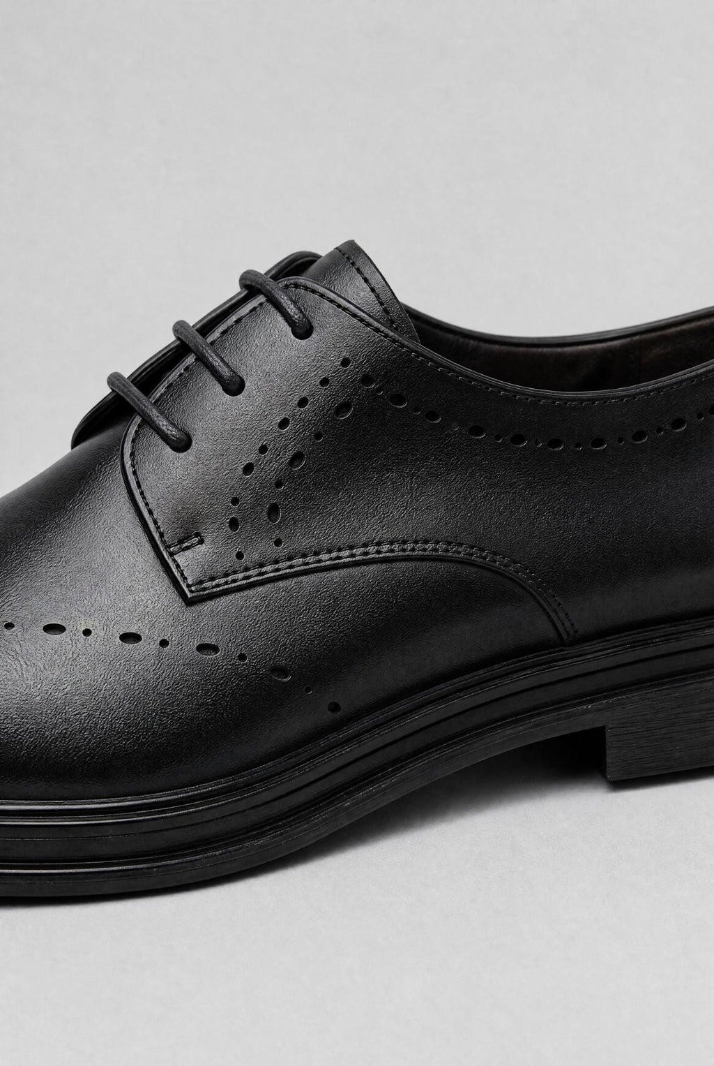Men's Leather Oviedo Derby Shoes | Relvorn