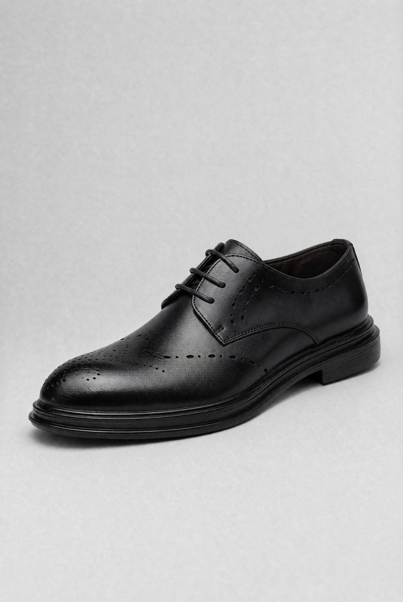Men's Leather Oviedo Derby Shoes | Relvorn