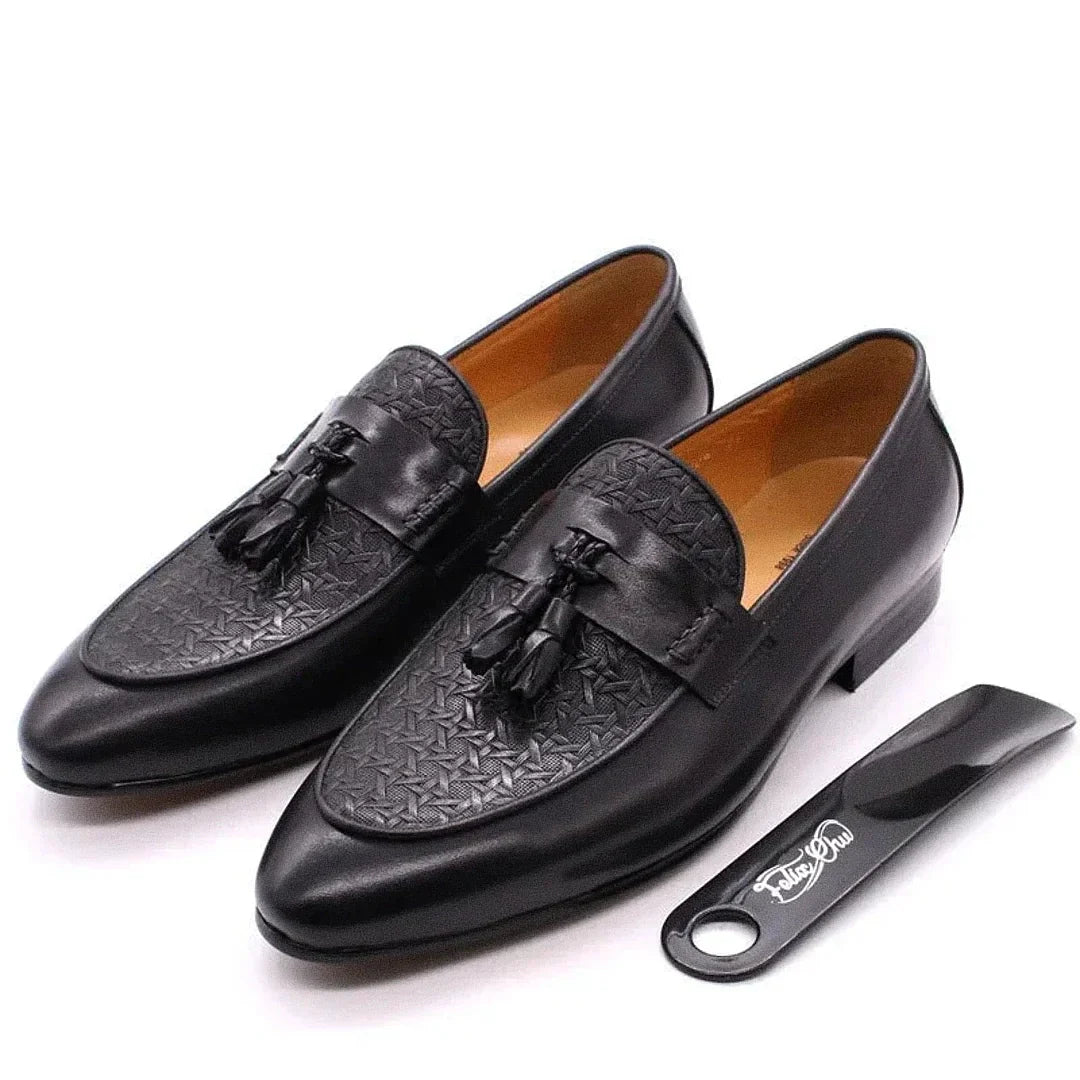 Men's Leather Dublin Loafers | Relvorn