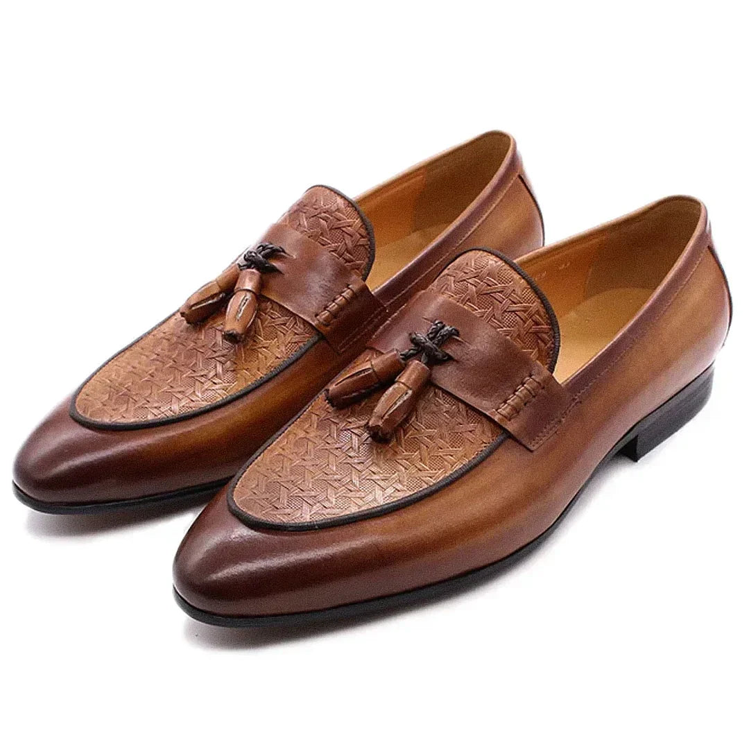 Men's Leather Dublin Loafers | Relvorn