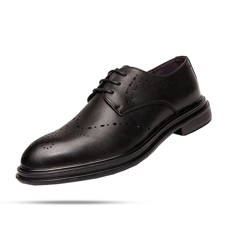 Men's Leather Oviedo Derby Shoes | Relvorn