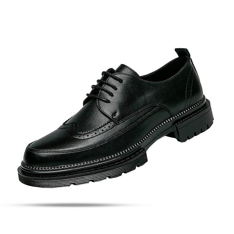Men's Sevilha Leather Texturizado Derby Shoes | Relvorn
