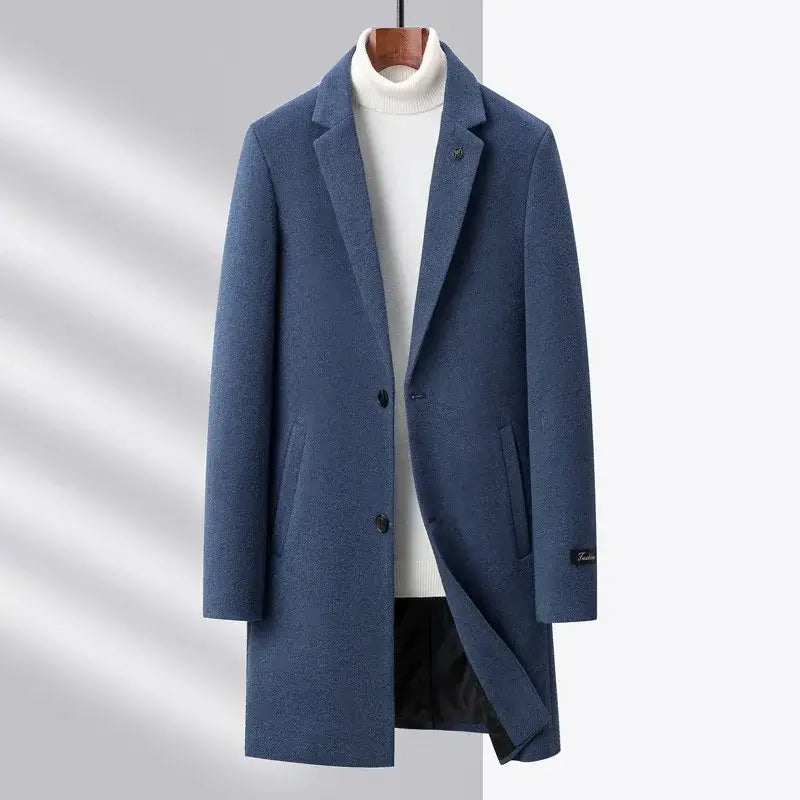 Men's Felted Tokyo Wool Overcoat | Relvorn