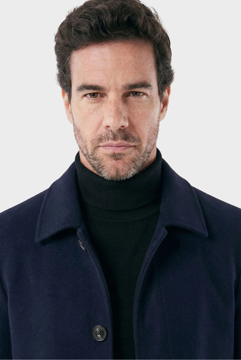 Men's Short Invictus Overcoat | Relvorn